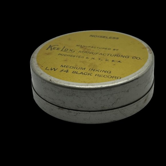 Vintage KeeLox Tin Typewriter Ribbon Box Advertising Collectable - Picture 4 of 9